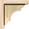 Ekena Millwork New Brighton Rough Sawn Corbel w/Backplate, Douglas Fir, 6"W x 8"D x 8"H COR06X08X08NEB01RDF - alternate 4